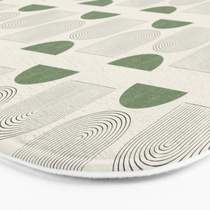 Arch balance green Bath Mat Gallery Image 3