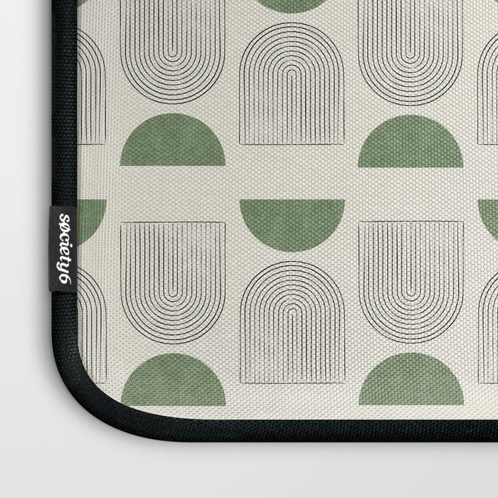 Arch balance green Laptop Sleeve Gallery Image 3