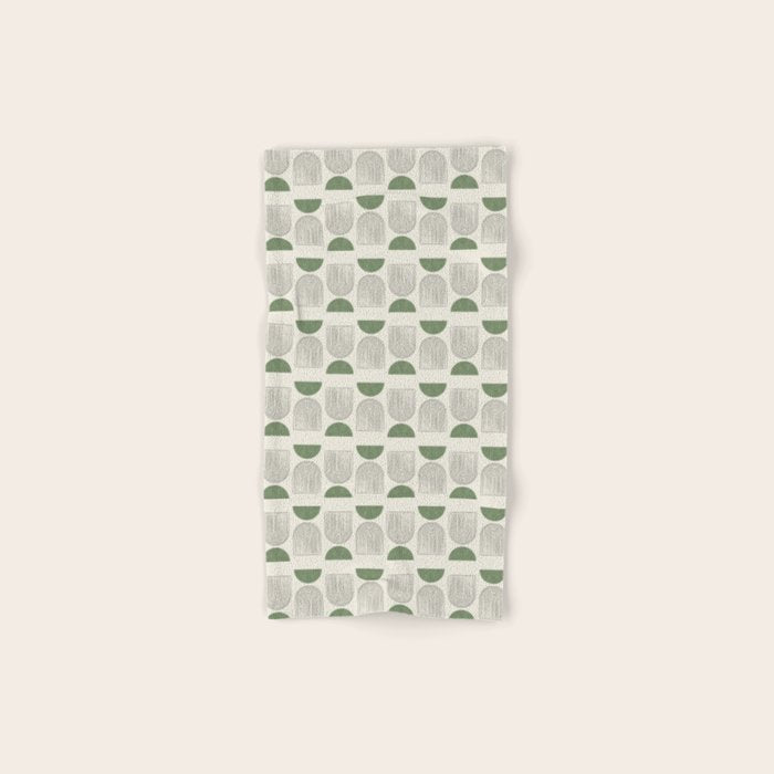 Arch balance green Bath Towel Gallery Image 1