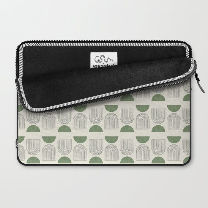 Arch balance green Laptop Sleeve Gallery Image 2
