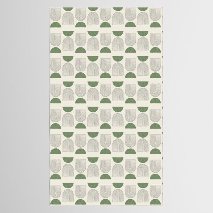 Arch balance green Tablecloth Gallery Image 2