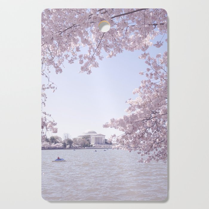 Cherry Blossoms in Washington DC x DC Photography Cutting Board Gallery Image 1