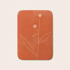 Minimal Abstract Art Plant 39 Bath Mat Gallery Image 1