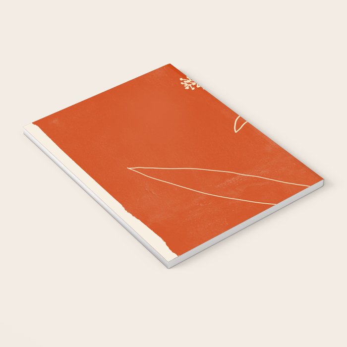 Minimal Abstract Art Plant 39 Notebook Gallery Image 3
