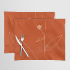 Minimal Abstract Art Plant 39 Placemat Gallery Image 1