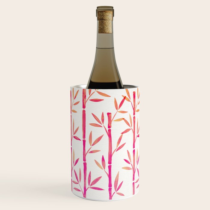 Bamboo Stems - Pink Palette Wine Chiller Gallery Image 2