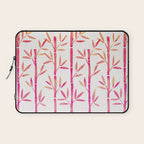 Bamboo Stems - Pink Palette Laptop Sleeve Gallery Image 1