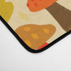 Spring Mushroom Print Desk Mat Gallery Image 4