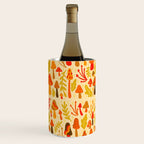 Spring Mushroom Print Wine Chiller Gallery Image 2