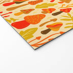 Spring Mushroom Print Welcome Mat Gallery Image 2