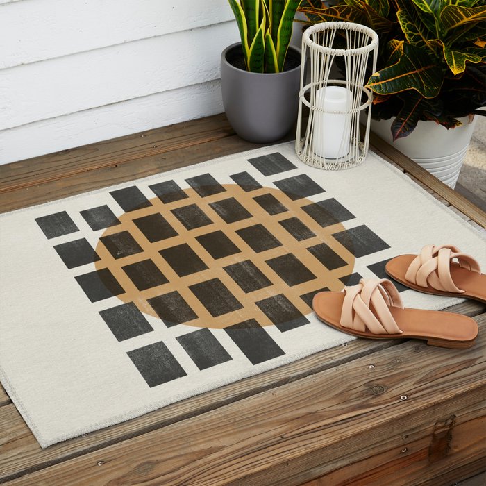 Minimalist Object 3 Outdoor Rug Gallery Image 2