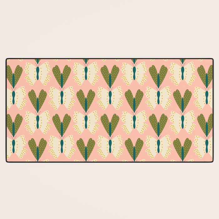 Vintage Butterfly and Moth  Desk Mat Gallery Image 3