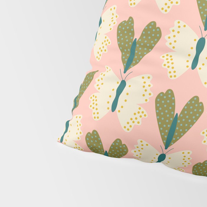 Vintage Butterfly and Moth  Pillow Sham Gallery Image 4