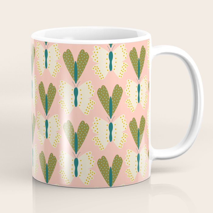 Vintage Butterfly and Moth  Coffee Mug Gallery Image 1