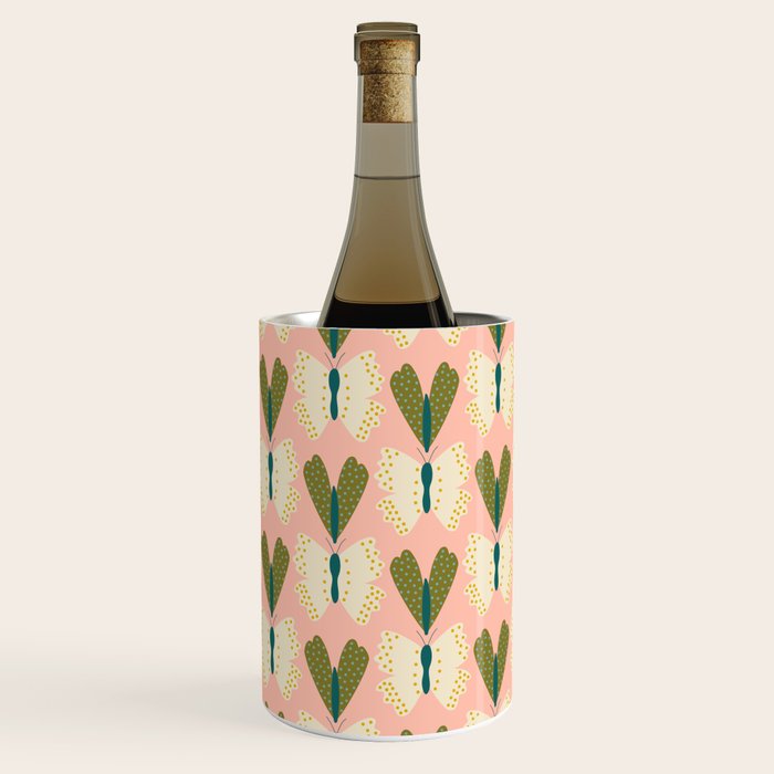 Vintage Butterfly and Moth  Wine Chiller Gallery Image 2