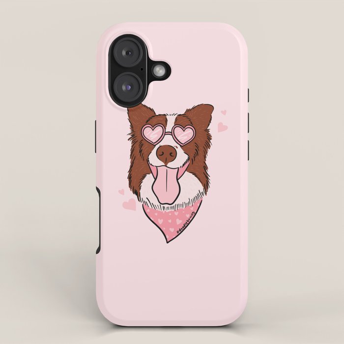 Valentine Dog iPhone Case Gallery Image 1