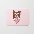 Valentine Dog Bath Mat Gallery Image 1