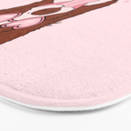 Valentine Dog Bath Mat Gallery Image 3
