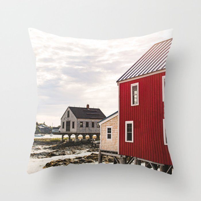Coastal Maine Mornings I Throw Pillow Gallery Image 1