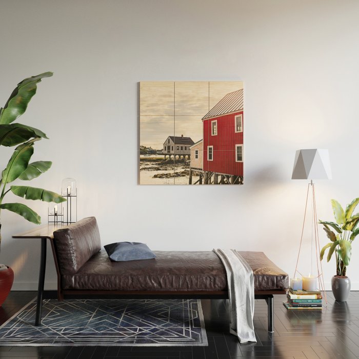 Coastal Maine Mornings I Wood Wall Art Gallery Image 2