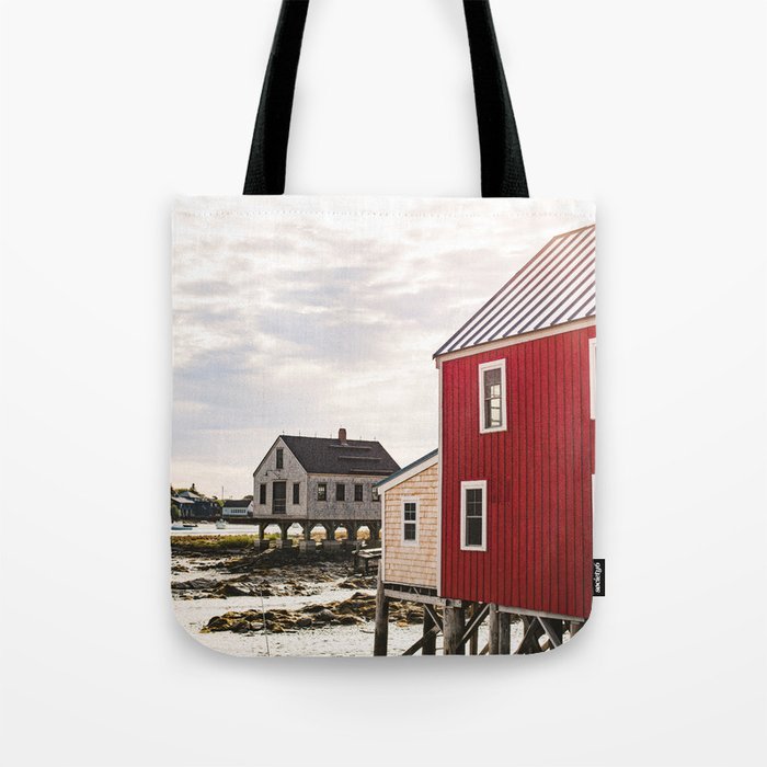 Coastal Maine Mornings I Tote Bag Gallery Image 1