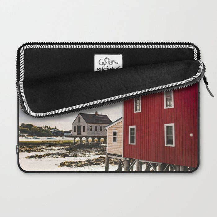 Coastal Maine Mornings I Laptop Sleeve Gallery Image 2