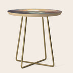Summer Moonrise In The Sierra Mountains Side Table Gallery Image 1