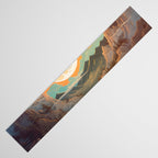 Summer Moonrise In The Sierra Mountains Table Runner Gallery Image 3