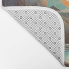 Summer Moonrise In The Sierra Mountains Bath Mat Gallery Image 2