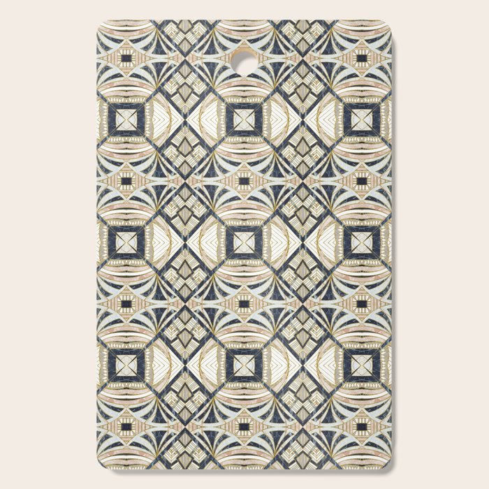 Mosaic marbled art deco II Cutting Board Gallery Image 1