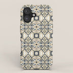 Mosaic marbled art deco II iPhone Case Gallery Image 1