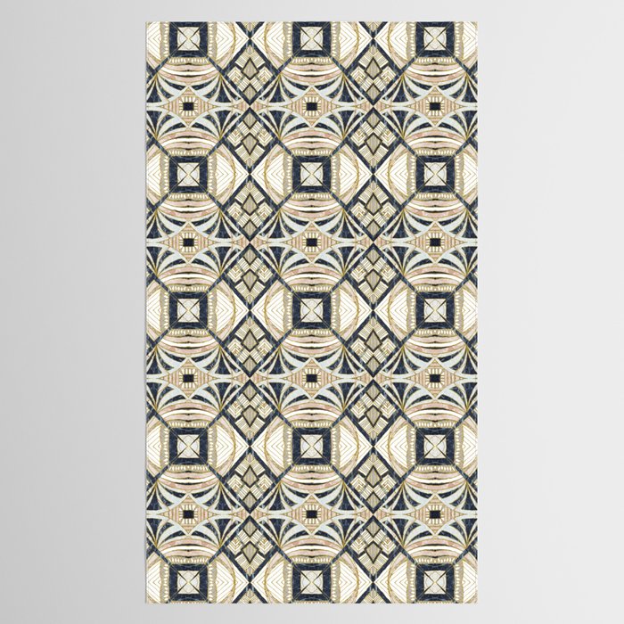 Mosaic marbled art deco II Tablecloth Gallery Image 2