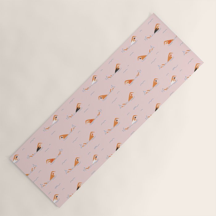Swimming pool Yoga Mat Gallery Image 1