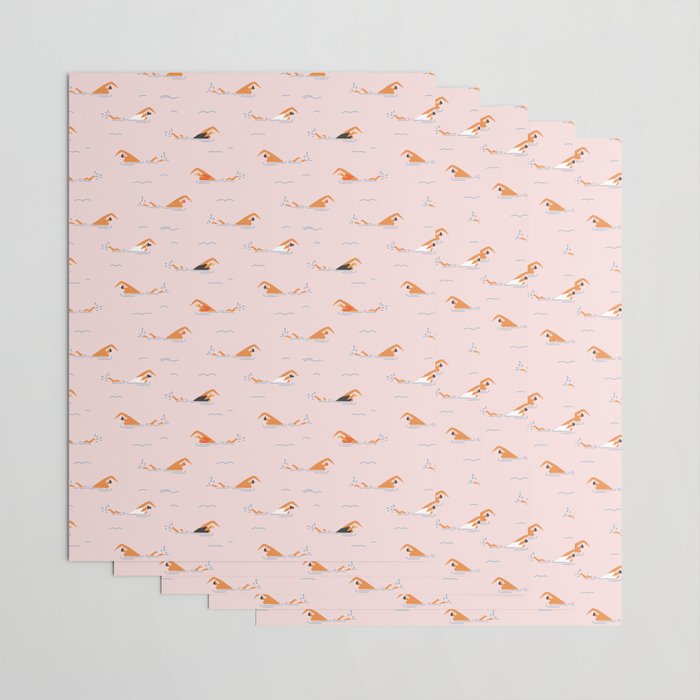 Swimming pool Wrapping Paper Gallery Image 3