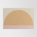 Minimal Retro Sunset - Earthy Neutral Rug Gallery Image 2