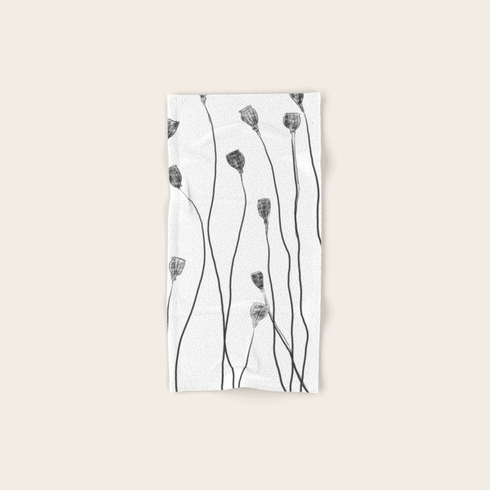A group of poppy heads Bath Towel Gallery Image 1