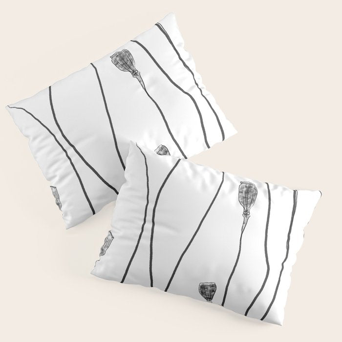 A group of poppy heads Pillow Sham Gallery Image 3