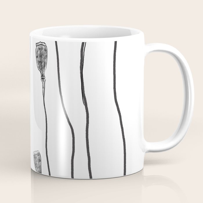 A group of poppy heads Coffee Mug Gallery Image 1