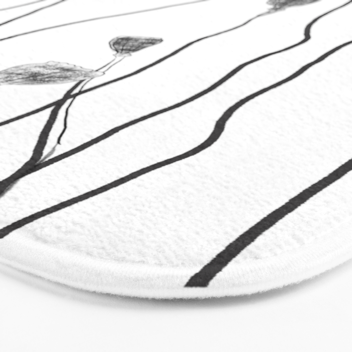 A group of poppy heads Bath Mat Gallery Image 3