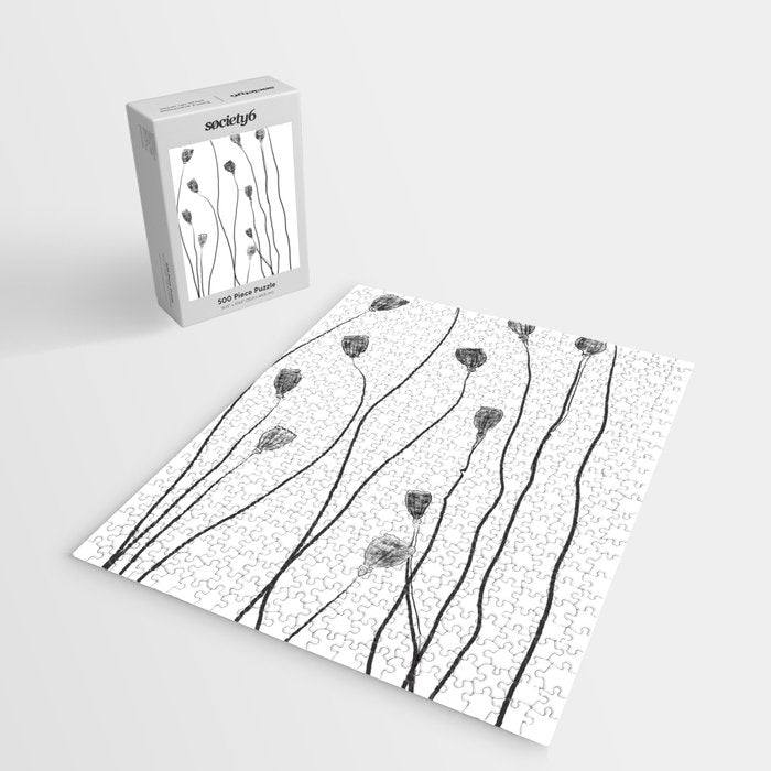 A group of poppy heads Jigsaw Puzzle Gallery Image 2