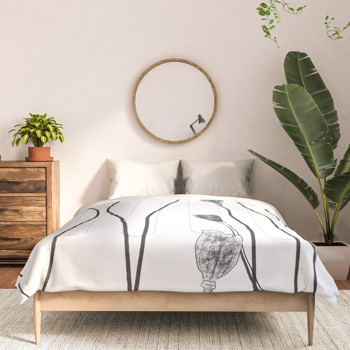 A group of poppy heads Comforter Gallery Image 3