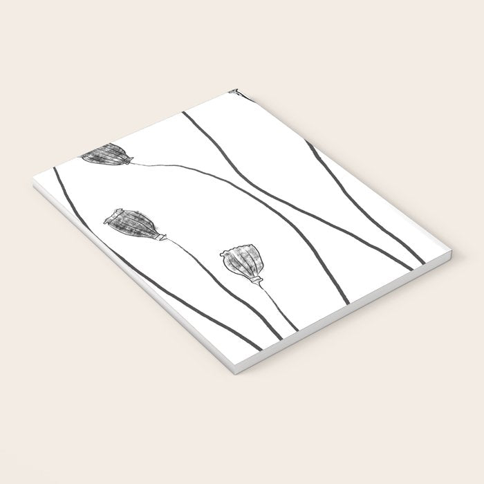 A group of poppy heads Notebook Gallery Image 3