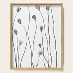 A group of poppy heads Serving Tray Gallery Image 1