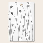 A group of poppy heads Cutting Board Gallery Image 1