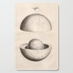 Art from Thomas Wright's "An Original Theory or New Hypothesis of the Universe," 1750 Cutting Board Gallery Image 1