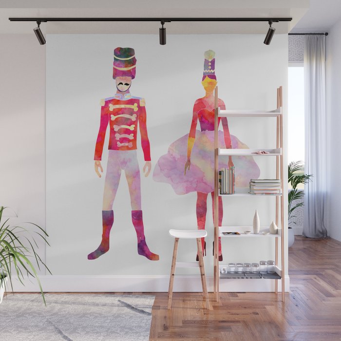 Nutcracker Ballet Wall Mural Gallery Image 1