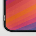 Sacred Geometric Stripes: Retro 80s Edition Laptop Sleeve Gallery Image 3