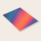 Sacred Geometric Stripes: Retro 80s Edition Notebook Gallery Image 3
