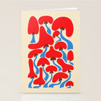 Groovy Mushrooms Stationery Card Gallery Image 2