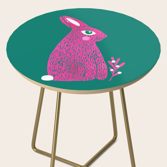Pink Rabbit Side Table Gallery Image 2